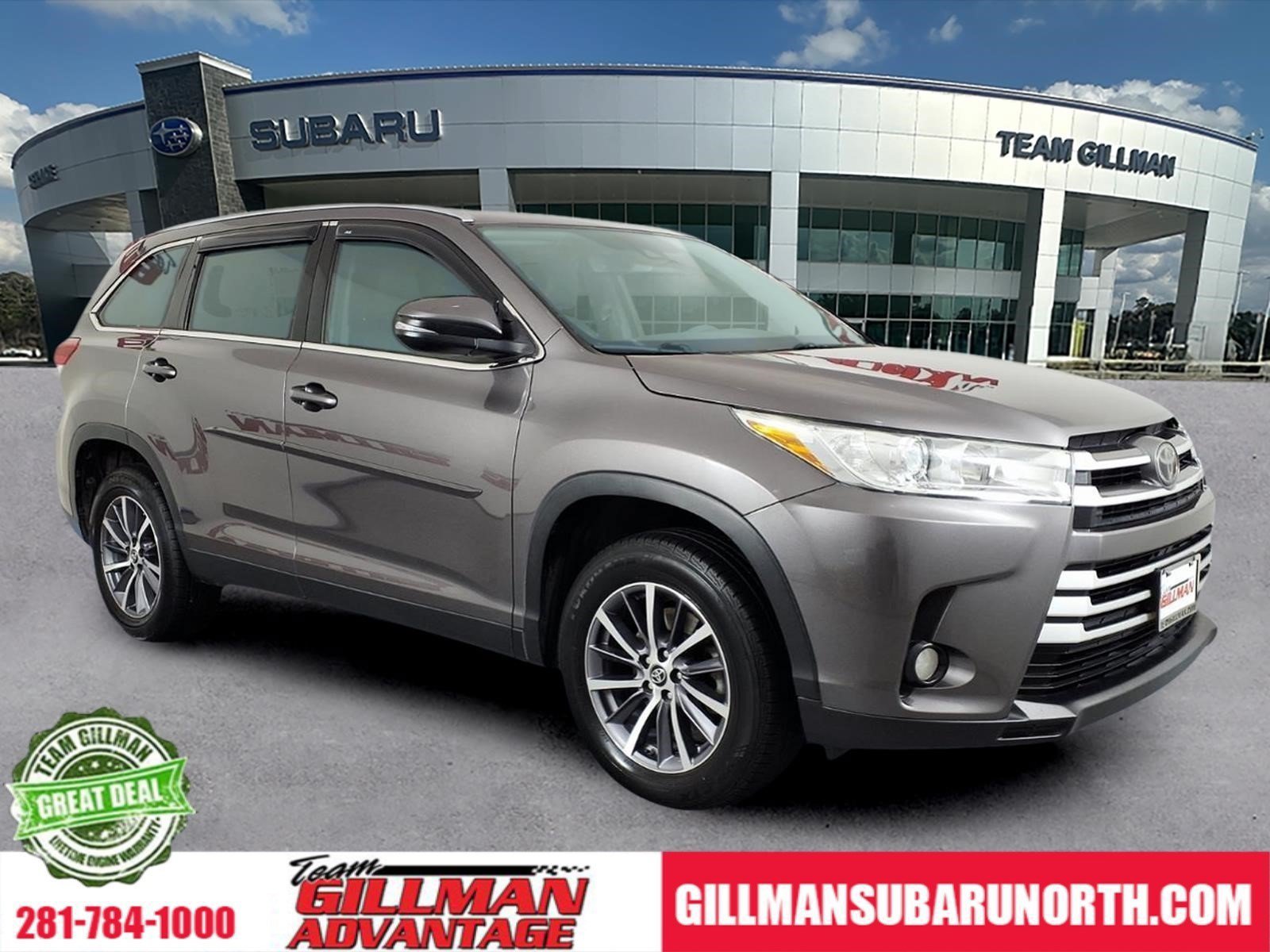 Used 2019 Toyota Highlander XLE FWD image 1