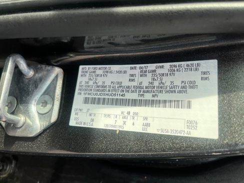Used 2017 Ford Escape Titanium w/ Equipment Group 301A FWD image 31