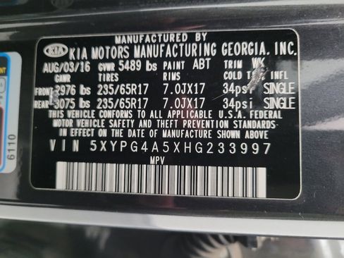 Used 2017 Kia Sorento LX FWD image 33
