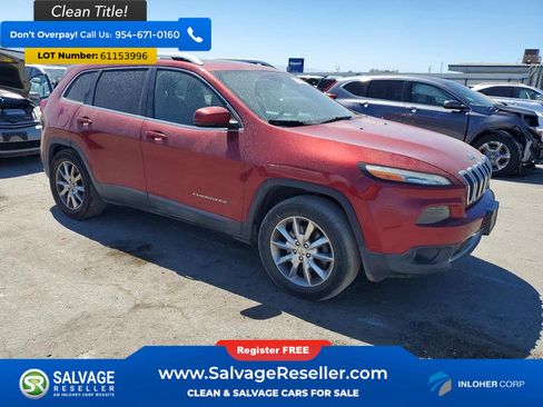 Used 2014 Jeep Cherokee Limited w/ Luxury Group AWD/4WD image 5