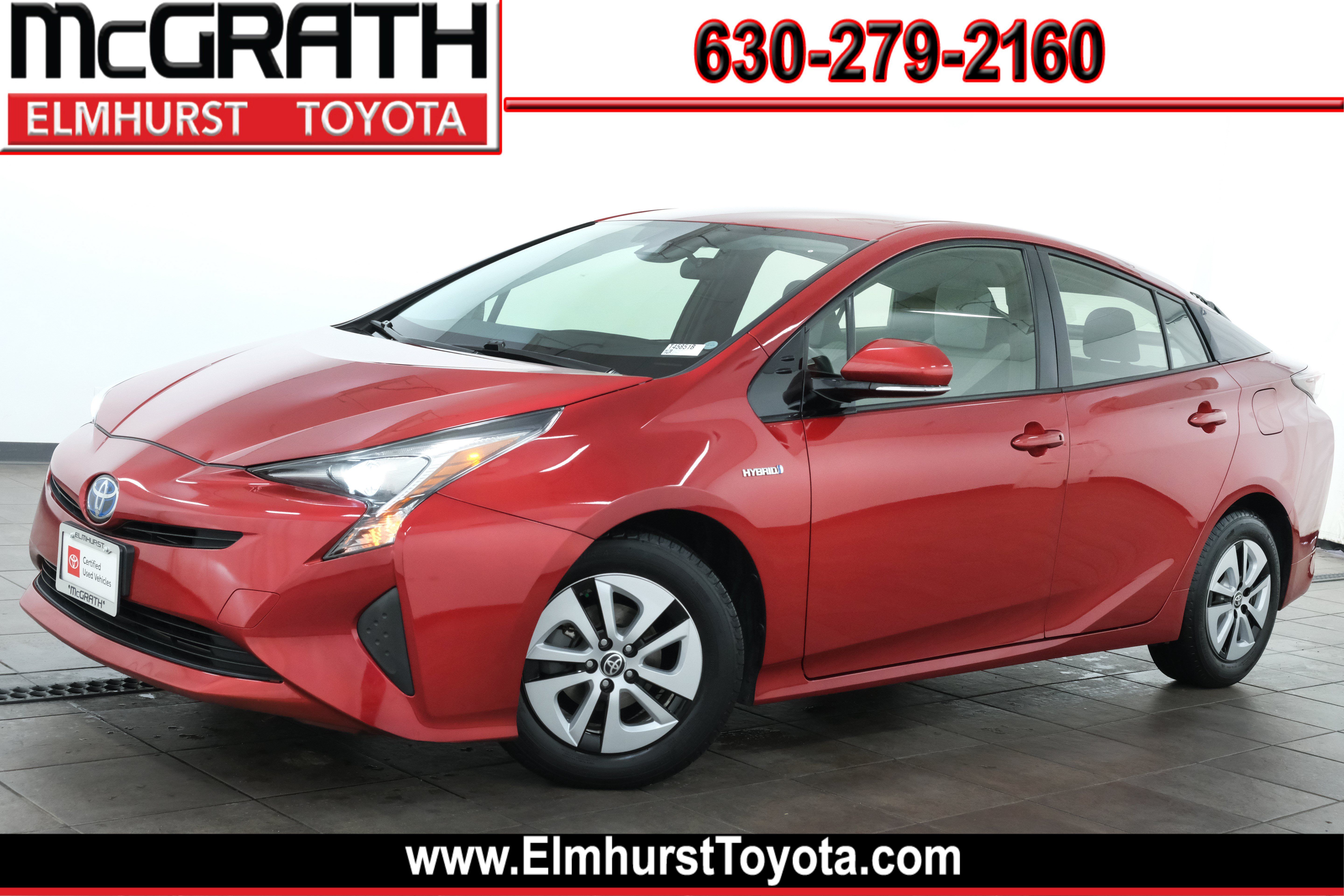 Certified 2017 Toyota Prius Three FWD image 1