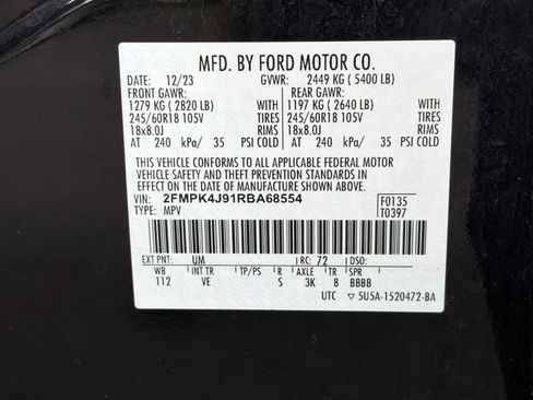Used 2024 Ford Edge SEL AWD/4WD image 29