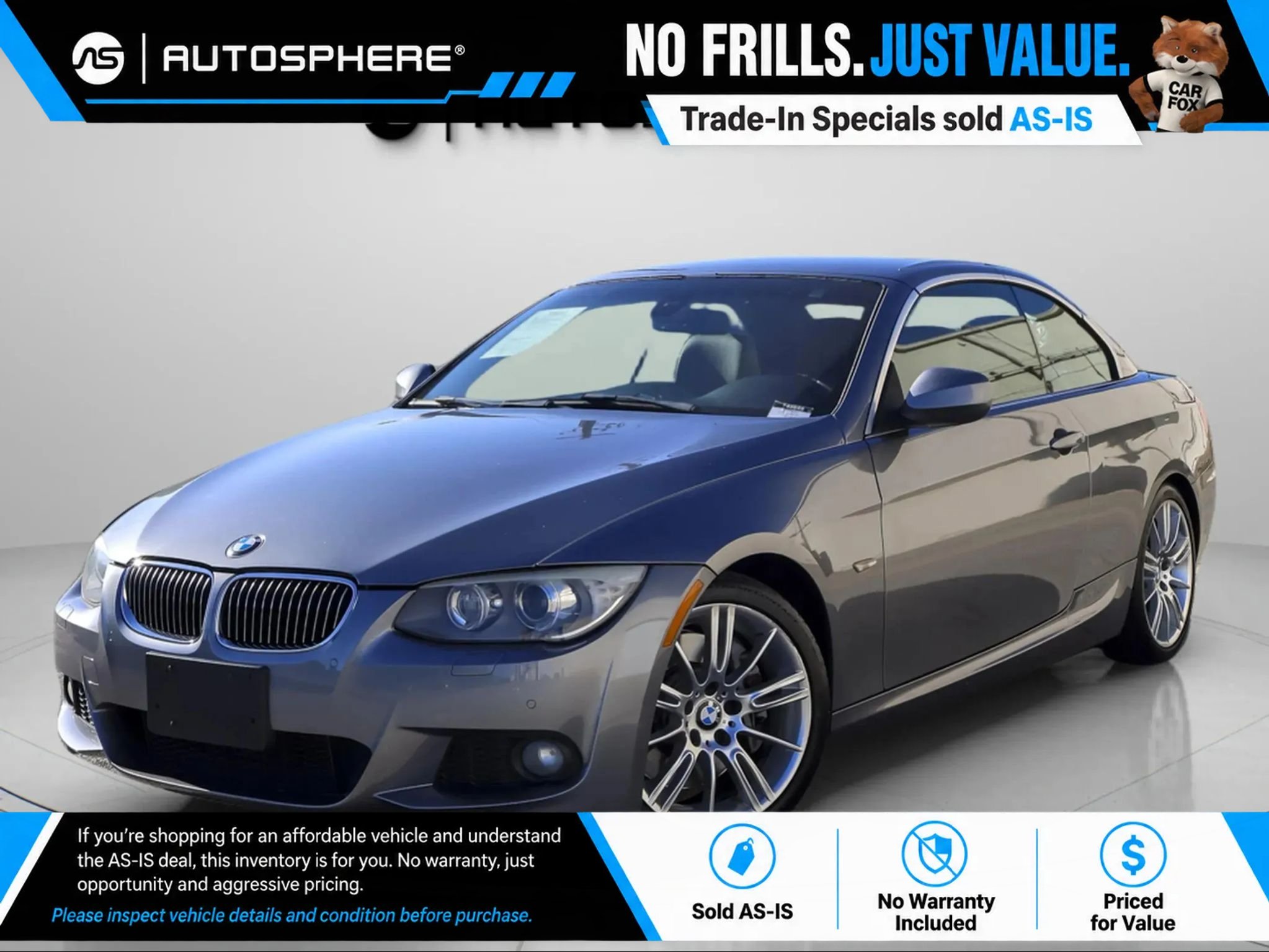 Used 2012 BMW 335i Convertible RWD image 1