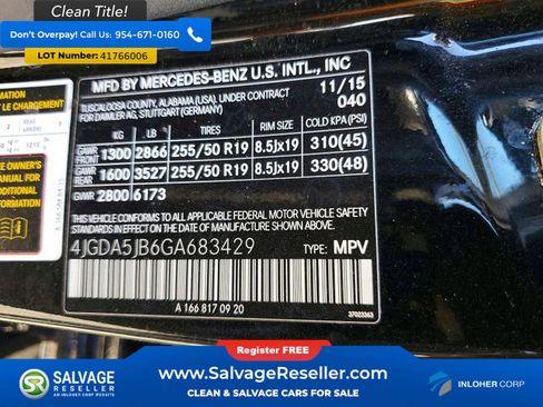 Used 2016 Mercedes-Benz GLE 350 image 17