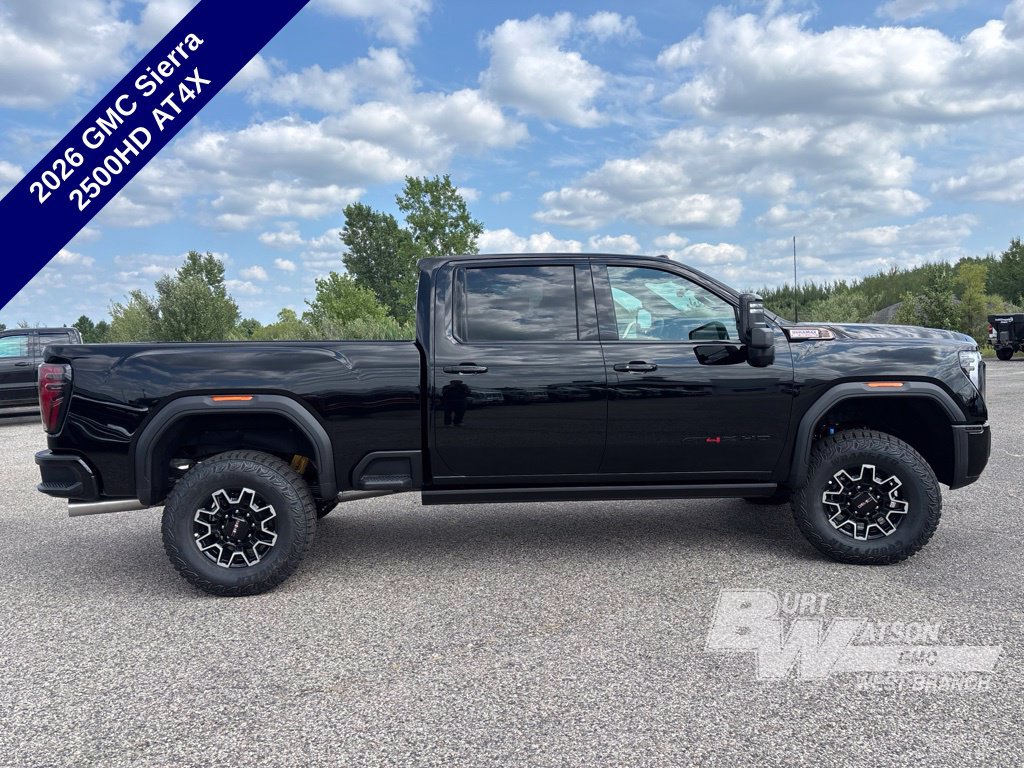 New 2026 GMC Sierra 2500 AT4X w/ LPO, Black Badging Package AWD/4WD image 8