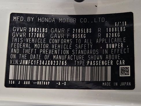 Used 2018 Honda Civic EX-T image 33