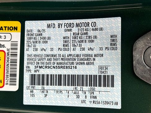 Used 2025 Ford Bronco Sport Outer Banks w/ Outer Banks Tech Package+ image 29