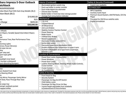 Used 2009 Subaru Impreza Outback Sport image 2