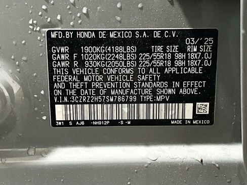 Used 2025 Honda HR-V Sport image 30