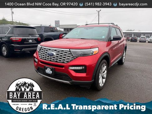 Used 2021 Ford Explorer Platinum w/ Equipment Group 601A AWD/4WD image 1