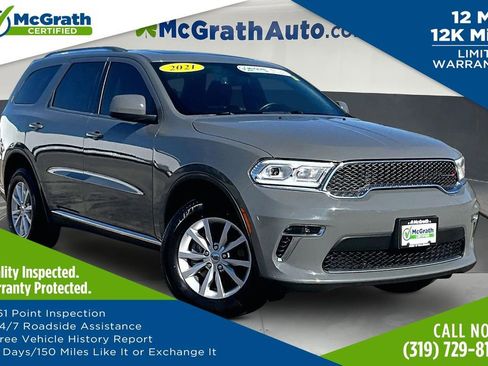 Used 2021 Dodge Durango SXT AWD/4WD image 1