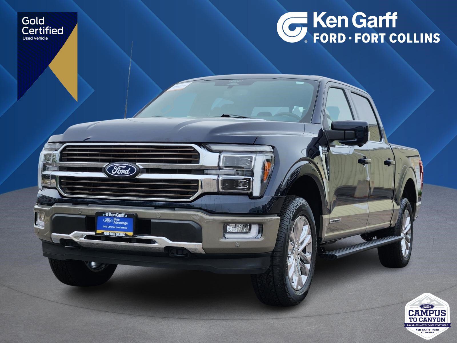 Certified 2025 Ford F150 King Ranch w/ FX4 Off-Road Package AWD/4WD image 1