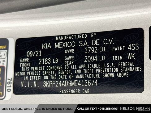 Used 2021 Kia Forte LXS FWD image 29