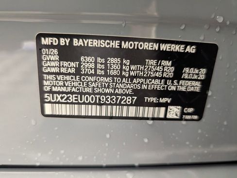 New 2026 BMW X5 xDrive40i w/ M Sport Package image 21