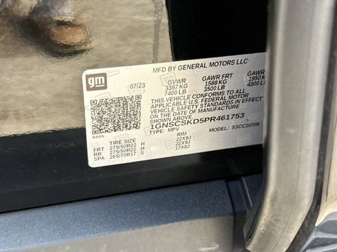 Certified 2023 Chevrolet Tahoe Premier w/ Texas Edition RWD image 37