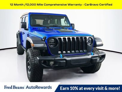 Used 2022 Jeep Wrangler Unlimited Rubicon 4xe w/ Steel Bumper Group