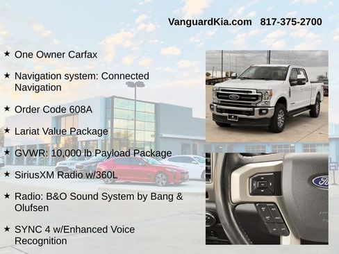 Used 2022 Ford F250 Lariat w/ Lariat Value Package AWD/4WD image 6