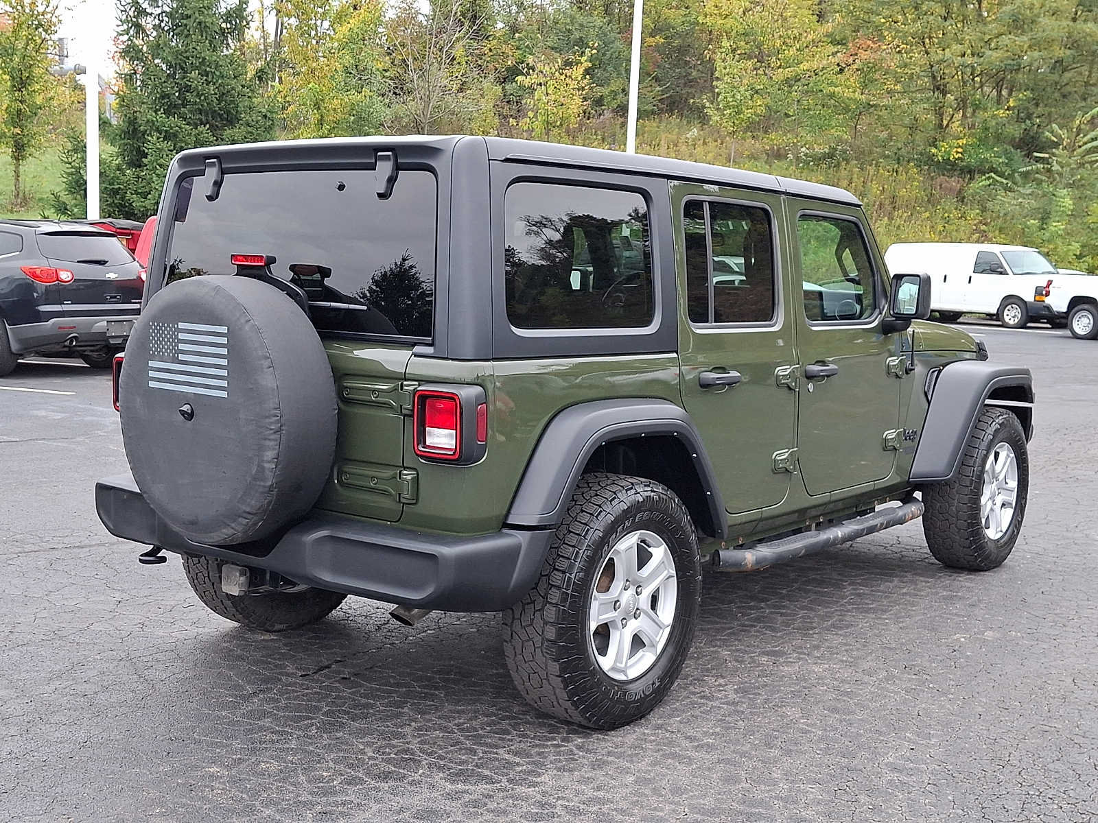 Used 2021 Jeep Wrangler Unlimited Sport AWD/4WD image 6
