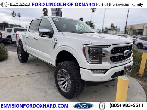 Used 2021 Ford F150 Platinum w/ Equipment Group 701A High image 1