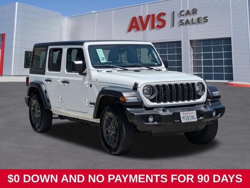 Used 2025 Jeep Wrangler Unlimited Sport AWD/4WD image 3