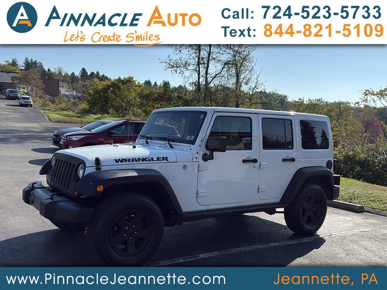 Used 2016 Jeep Wrangler Unlimited Sport AWD/4WD image 1