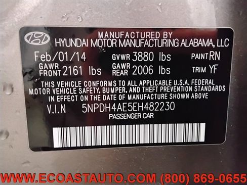 Used 2014 Hyundai Elantra Limited image 21