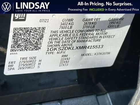 Used 2021 GMC Yukon Denali AWD/4WD image 28