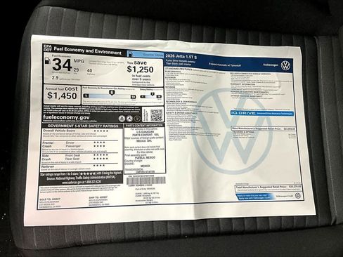 New 2026 Volkswagen Jetta S image 32