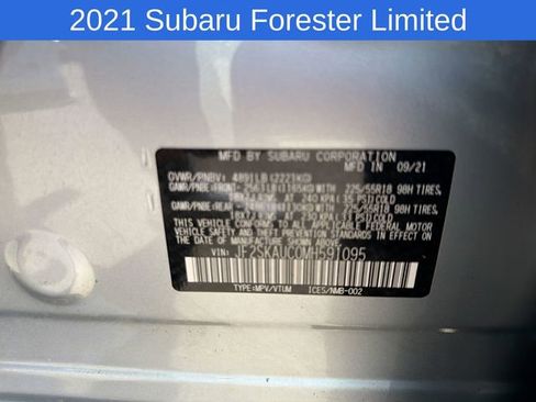 Used 2021 Subaru Forester Limited AWD/4WD image 31