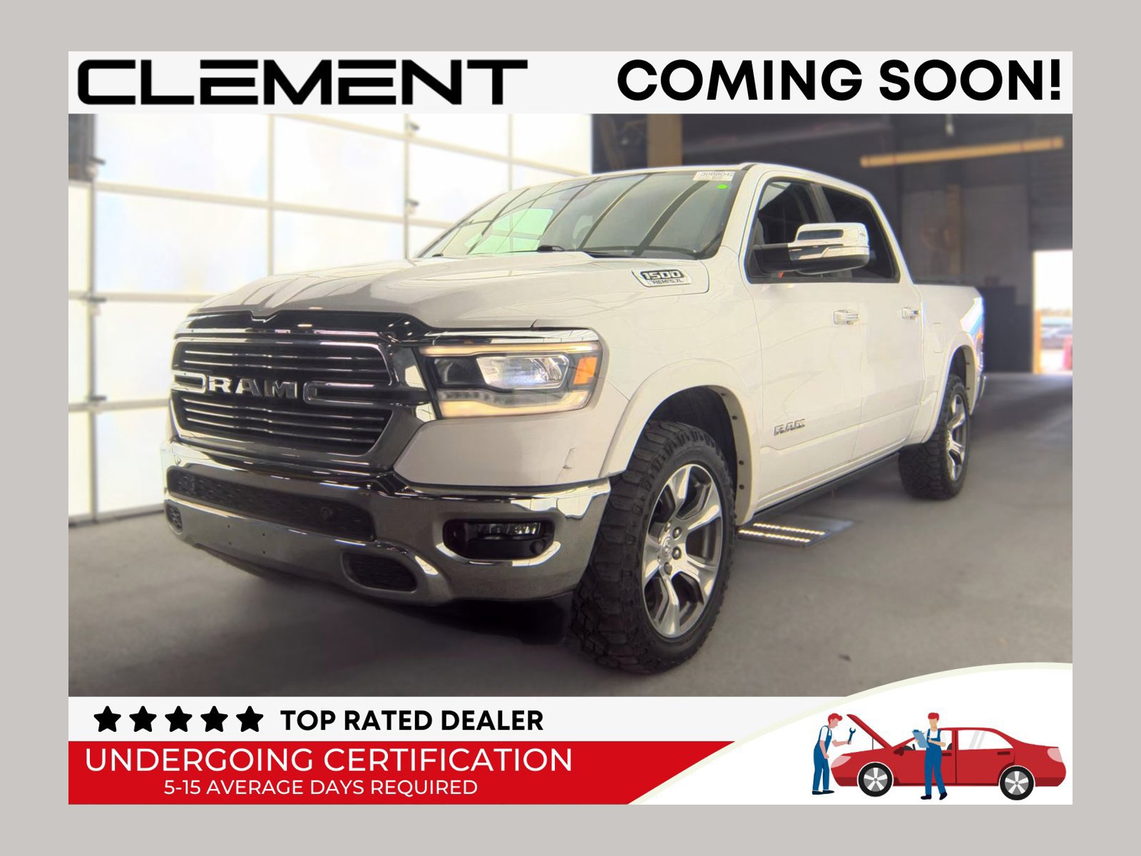 Used 2019 RAM 1500 Laramie AWD/4WD image 1