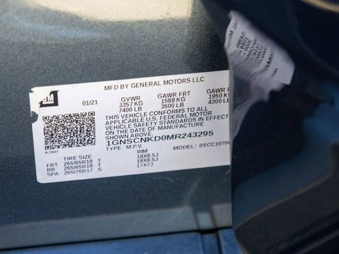 Used 2021 Chevrolet Tahoe LT w/ Max Trailering Package image 36