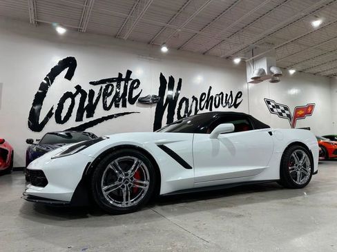 Used 2017 Chevrolet Corvette Stingray Convertible w/ Battery Protection Package RWD image 1