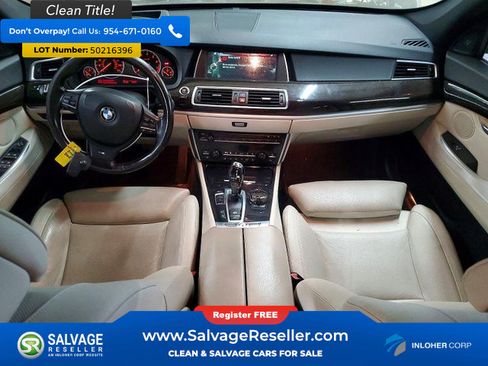 Used 2013 BMW 550i Gran Turismo w/ Executive Pkg RWD image 11
