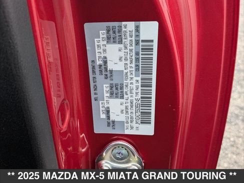 New 2025 MAZDA MX-5 Miata Grand Touring image 15