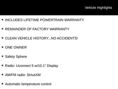 Used 2025 Chrysler Pacifica Select