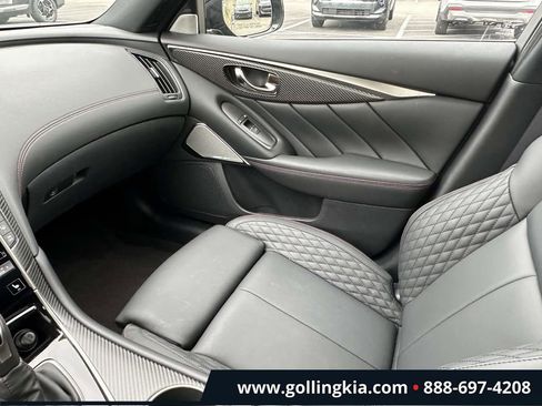 Used 2023 INFINITI Q50 Red Sport 400 w/ Black Opal Edition AWD/4WD image 32