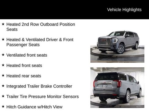Used 2023 GMC Yukon XL Denali w/ Max Trailering Package image 38