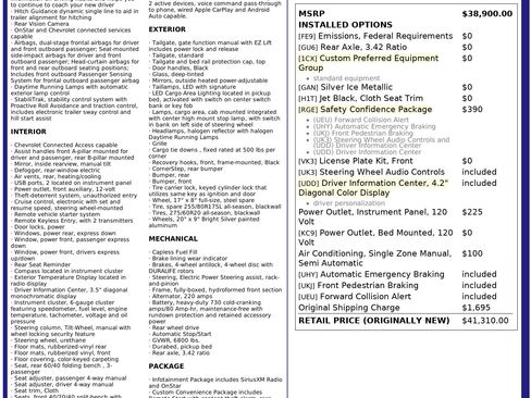 Used 2021 Chevrolet Silverado 1500 Custom w/ Safety Confidence Package image 3