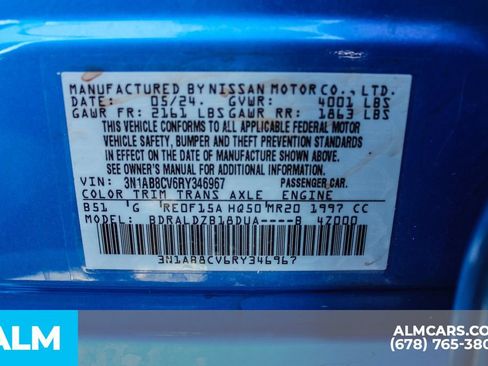 Used 2024 Nissan Sentra SV FWD image 36