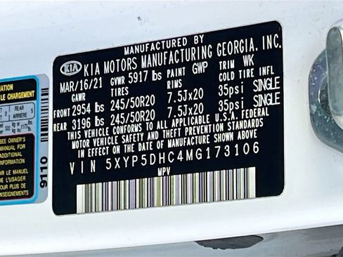 Used 2021 Kia Telluride SX w/ SX Prestige Package AWD/4WD image 35