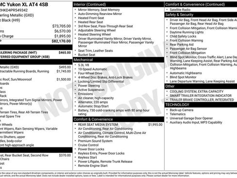 Used 2023 GMC Yukon XL AT4 w/ Max Trailering Package AWD/4WD image 5
