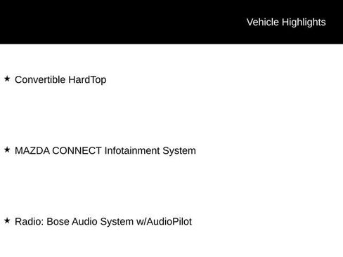 Certified 2024 MAZDA MX-5 Miata RF Grand Touring w/ Weather Package image 7