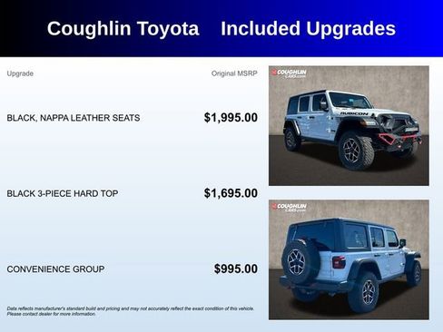 Used 2024 Jeep Wrangler Unlimited Rubicon w/ Convenience Group image 3