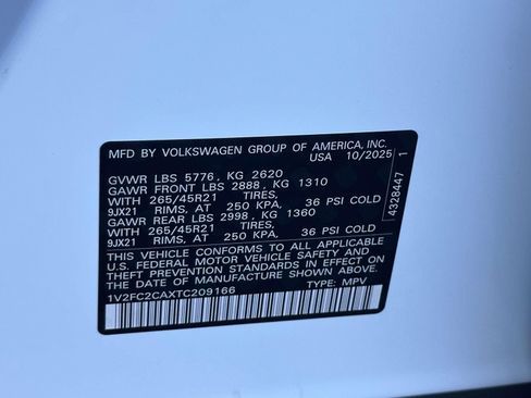 New 2026 Volkswagen Atlas Cross Sport SEL Premium R-Line image 16