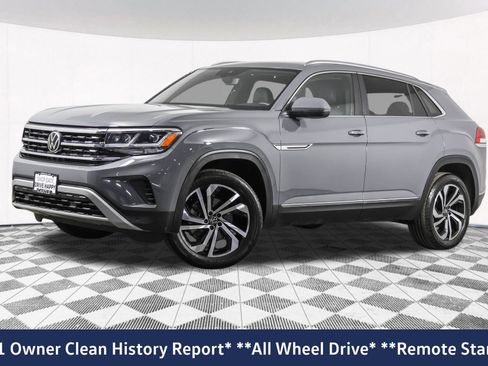 Used 2023 Volkswagen Atlas Cross Sport SEL AWD/4WD image 2