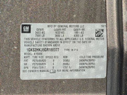 Used 2016 GMC Yukon XL Denali w/ Open Road Package image 15