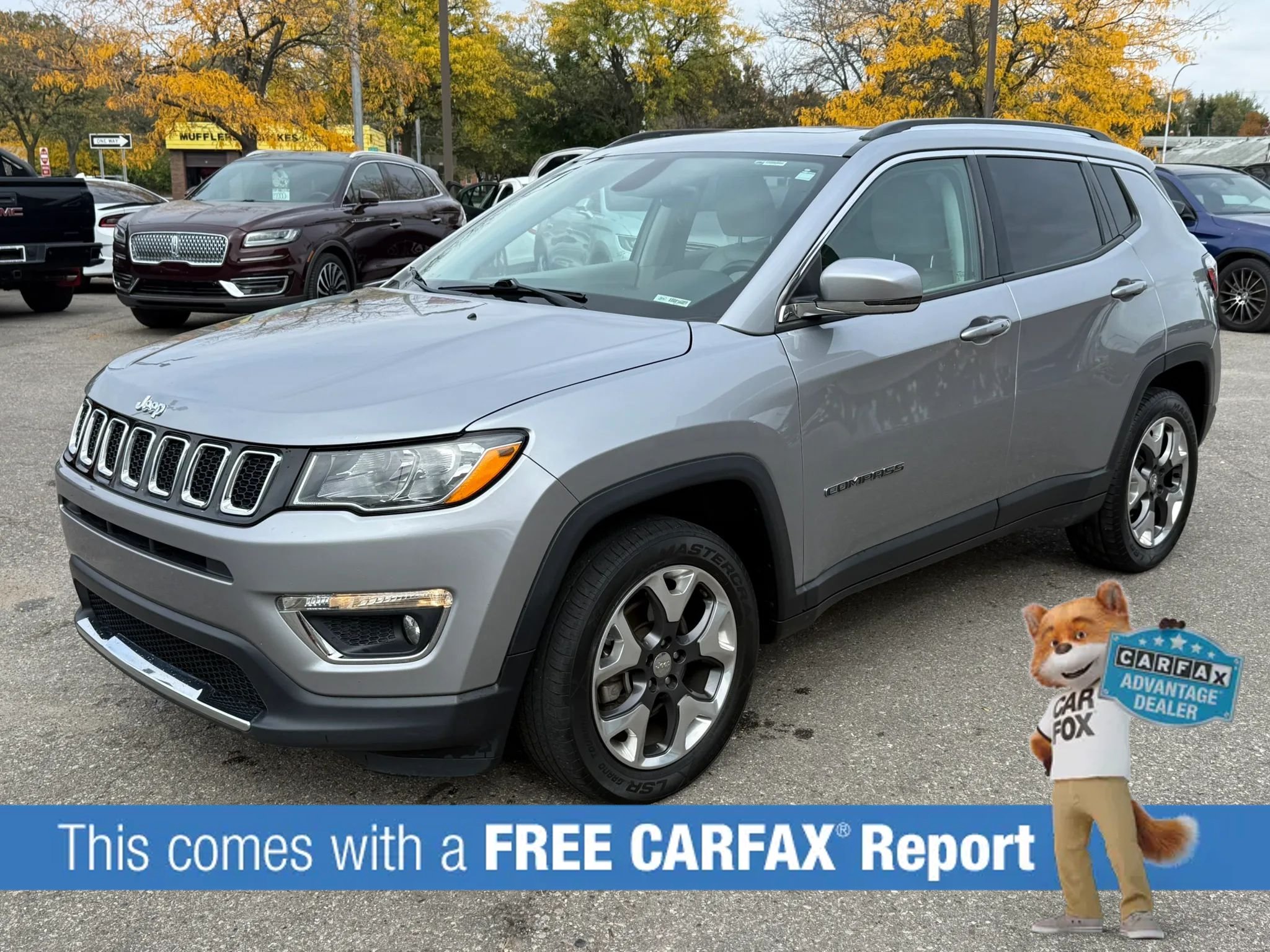 Used 2017 Jeep Compass Limited AWD/4WD image 1