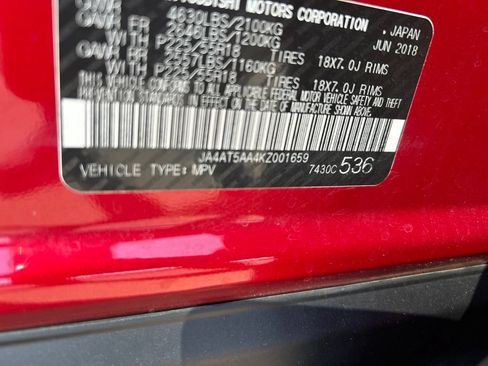 Used 2019 Mitsubishi Eclipse Cross SEL AWD/4WD image 11