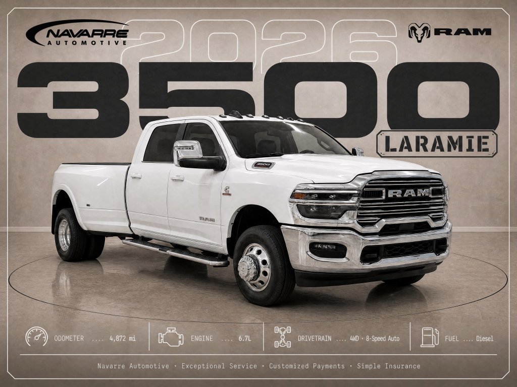 Used 2026 RAM 3500 Laramie AWD/4WD image 1