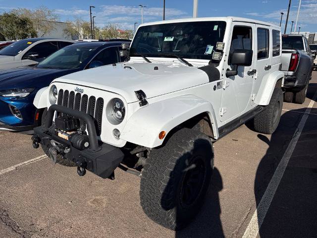 Used 2016 Jeep Wrangler Unlimited Sahara w/ Max Tow Package AWD/4WD image 2